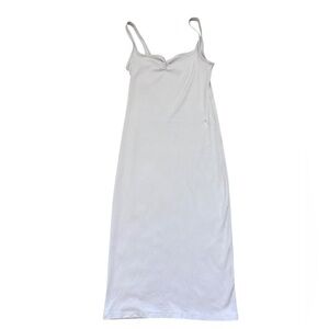 Aritzia Wilfred Universe Stretch Light Lavender Bodycon Sleeveless Midi Dress